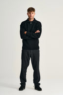 FISHERMAN short zip | kort lynlås, black void