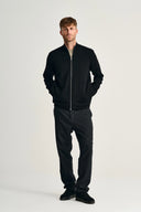 NAVAL full zip | lang lynlås, black void (f)