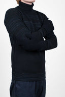 AMALGAM mittens, navy blue