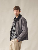 NAVAL crew neck | rund hals, navy blue / natural white