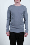 RITE crew neck, grey moiré