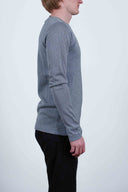 RITE crew neck, grey moiré