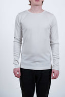 RITE crew neck, clear grey