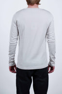 RITE crew neck, clear grey