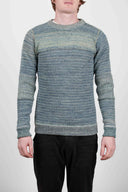 TEMPORAL crew neck, verdigris mix