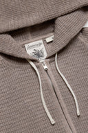 ROENTGEN 4J hoodie, taupe melange