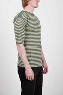 UNDER t-shirt, pale green / cream [M]