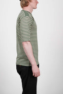 UNDER t-shirt, pale green / cream [M]