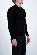 ANGLER C full zip | lang lynlås, / black