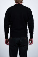 ANGLER C full zip | lang lynlås, / black