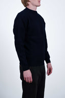 ANGLER C crew neck | rund hals, solid blue