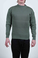 ANGLER C crew neck | rund hals, silver green