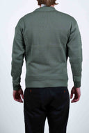 ANGLER C crew neck | rund hals, silver green