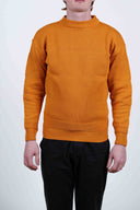 ANGLER C crew neck | rund hals, metal orange