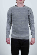 FISHERMAN crew neck, concrete mix