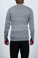 FISHERMAN crew neck, concrete mix