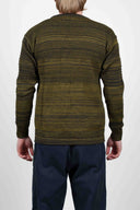 FISHERMAN crew neck, dark army mix