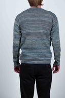 FISHERMAN crew neck, verdigris mix