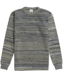 FISHERMAN crew neck, triple grey mix
