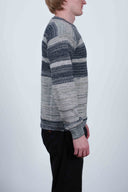 FISHERMAN crew neck, silicium noise mix