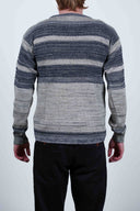 FISHERMAN crew neck, silicium noise mix