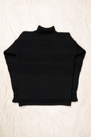 FISHERMAN sweater, black void