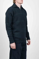 FISHERMAN short zip | kort lynlås, mental blue