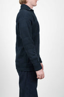 FISHERMAN short zip | kort lynlås, mental blue