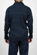 FISHERMAN short zip | kort lynlås, mental blue