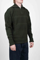 FISHERMAN short zip | kort lynlås, lacquer green