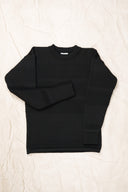 FISHERMAN crew neck, black void