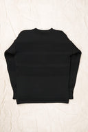 FISHERMAN crew neck, black void