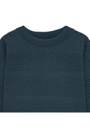 FISHERMAN crew neck | rund hals, faded mineral blue