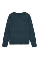 FISHERMAN crew neck | rund hals, faded mineral blue