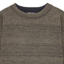 FISHERMAN crew neck | rund hals, terra brown