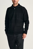 FISHERMAN short zip | kort lynlås, black void