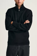 FISHERMAN short zip | kort lynlås, black void