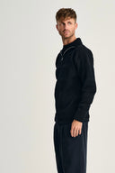 FISHERMAN full zip | lang lynlås, navy blue