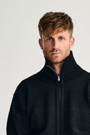FISHERMAN full zip | lang lynlås, navy blue
