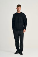 FISHERMAN crew neck | rund hals, navy blue