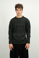 FISHERMAN crew neck | rund hals, dark forest green