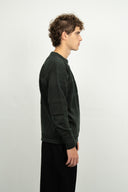 FISHERMAN crew neck | rund hals, dark forest green