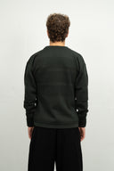 FISHERMAN crew neck | rund hals, dark forest green