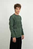 FISHERMAN crew neck | rund hals, copper green