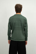 FISHERMAN crew neck | rund hals, copper green