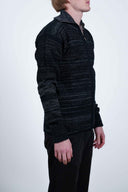 FISHERMAN jacket, black lake mix