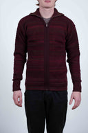 FISHERMAN jacket, bordeaux mix