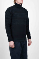 FISHERMAN sweater, black hole
