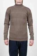 FISHERMAN sweater, clay