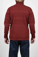 FISHERMAN sweater, maroon